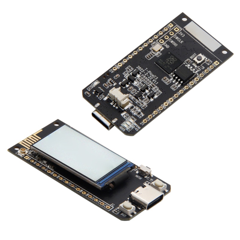 Btsg T-Pico C3 T-Display RP2040 Dual MCU Raspberry Pi Module 1.14 inch LCD IPS Screen Circuits Papan Pengembangan Untuk