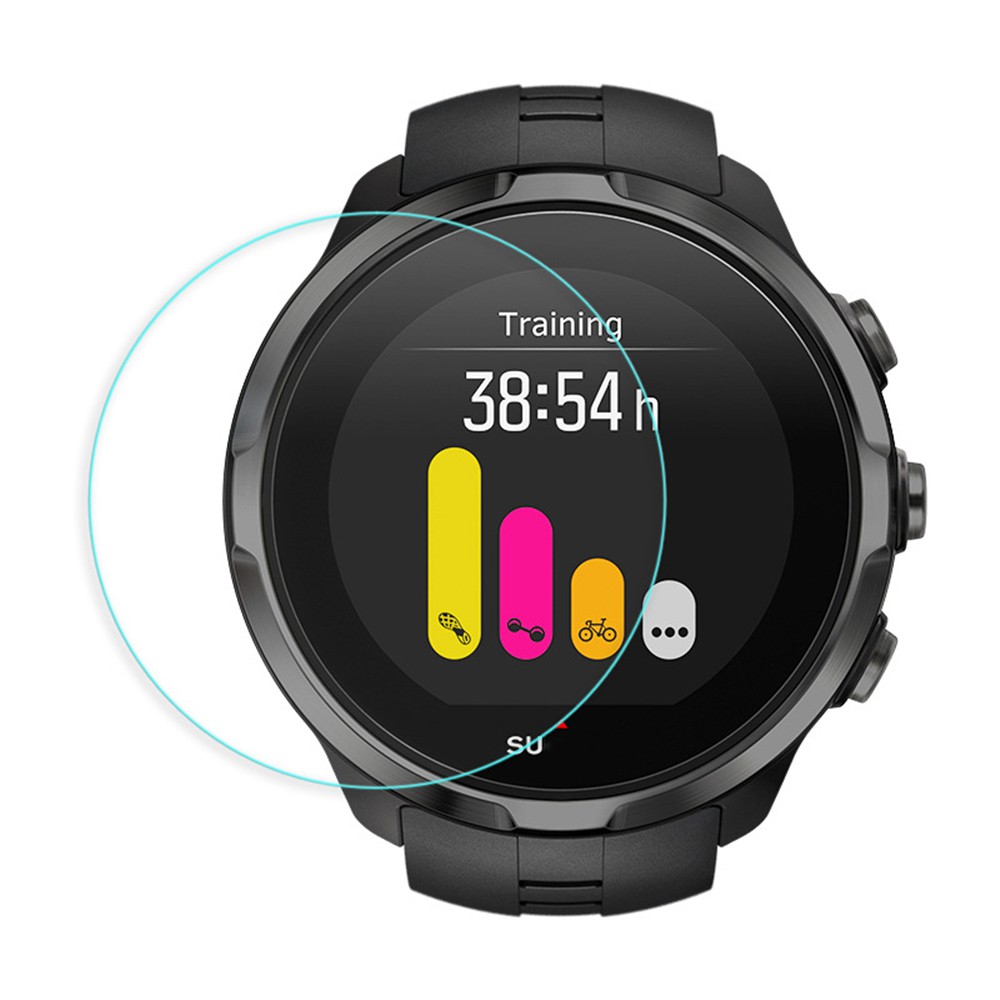 Pelindung Layar Tempered Glass 9h 2.5d Premium Untuk Smartwatch Suunto 9 Baro Sports