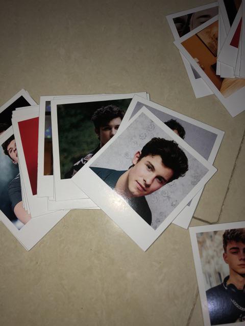 Polaroid Photo Shawn Mendes