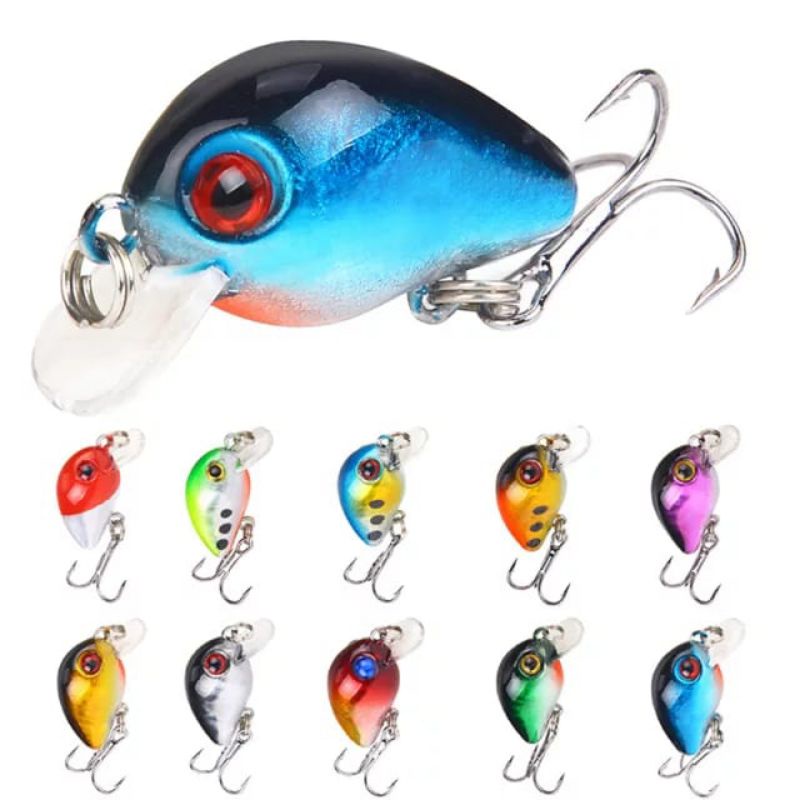 AQ008 umpan minnow mini floating 3cm / 1.6 gram