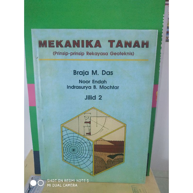 Jual Buku Mekanika Tanah Braja M Das Jilid 2 | Shopee Indonesia