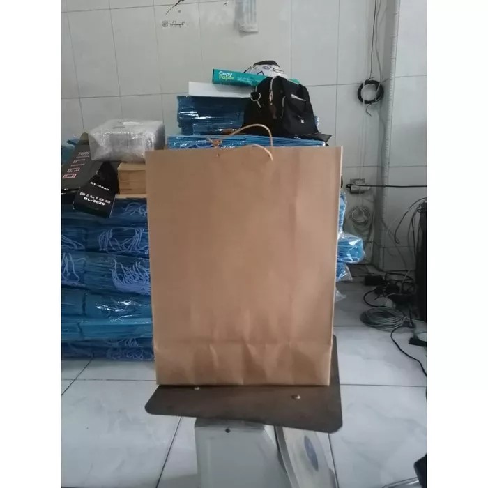 

Paper Bag Shopping Bag Tas Kertas Polos Ukuran 30 x 15 x 40