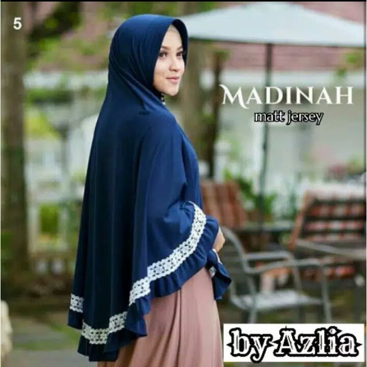 HIJAB INSTANT JUMBO MADINAH / JILBAB INSTANT JUMBO ORI DK