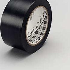 

☟ 3M General Purpose Vinyl Tape 764 Black - Floor Marking ,2 in x 36 yd ☞