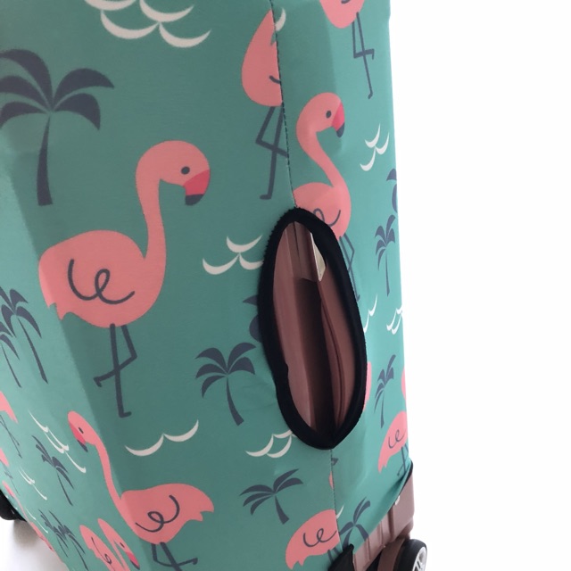 SARUNG KOPER FLAMINGO LUGGAGE COVER