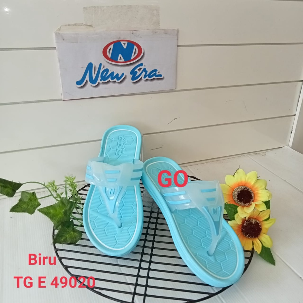 gos NEW ERA TG E 49020 Sandal Japit Anak cewek Tanggung Sendal Japit Karet Anti Slip Original