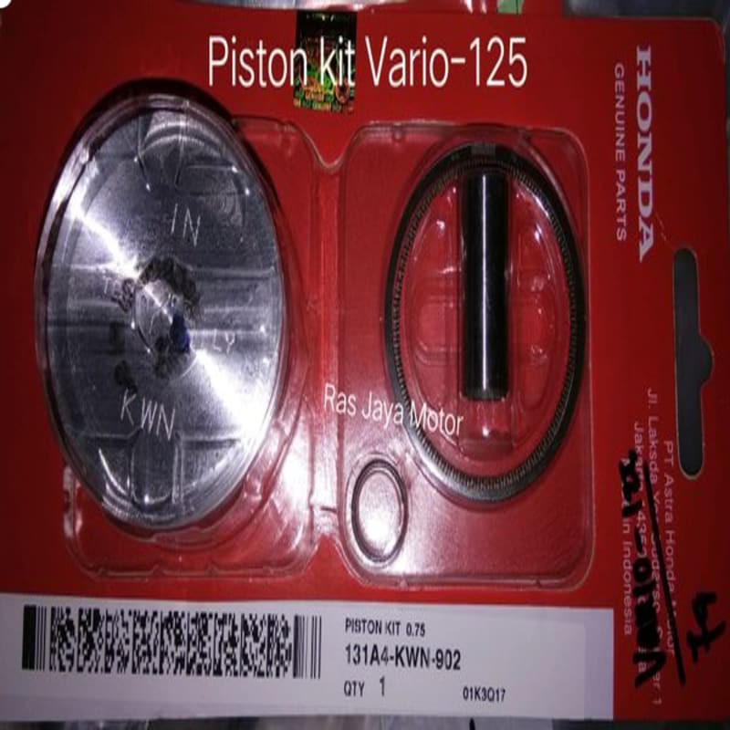 PISTON KIT VARIO125 ORIGINAL AHM