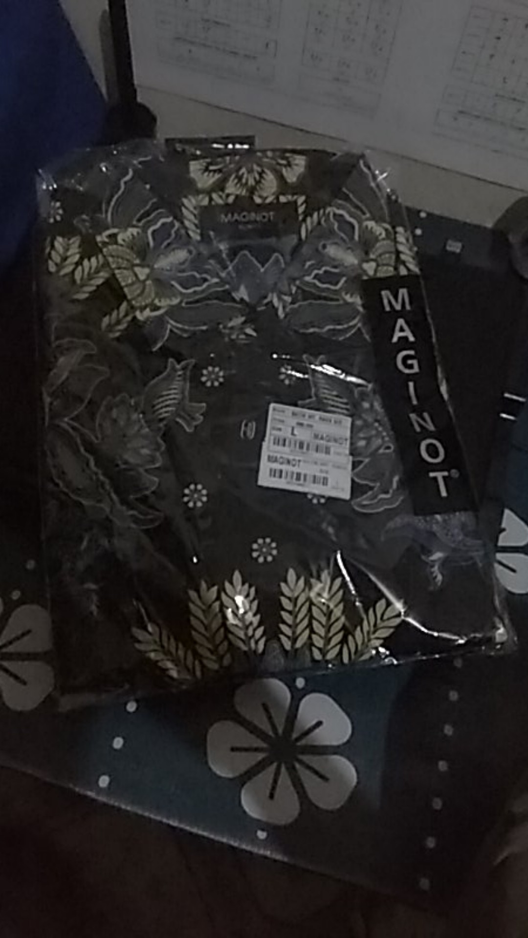 Maginot Kemeja Batik Pria Raka-ss Lengan Pendek