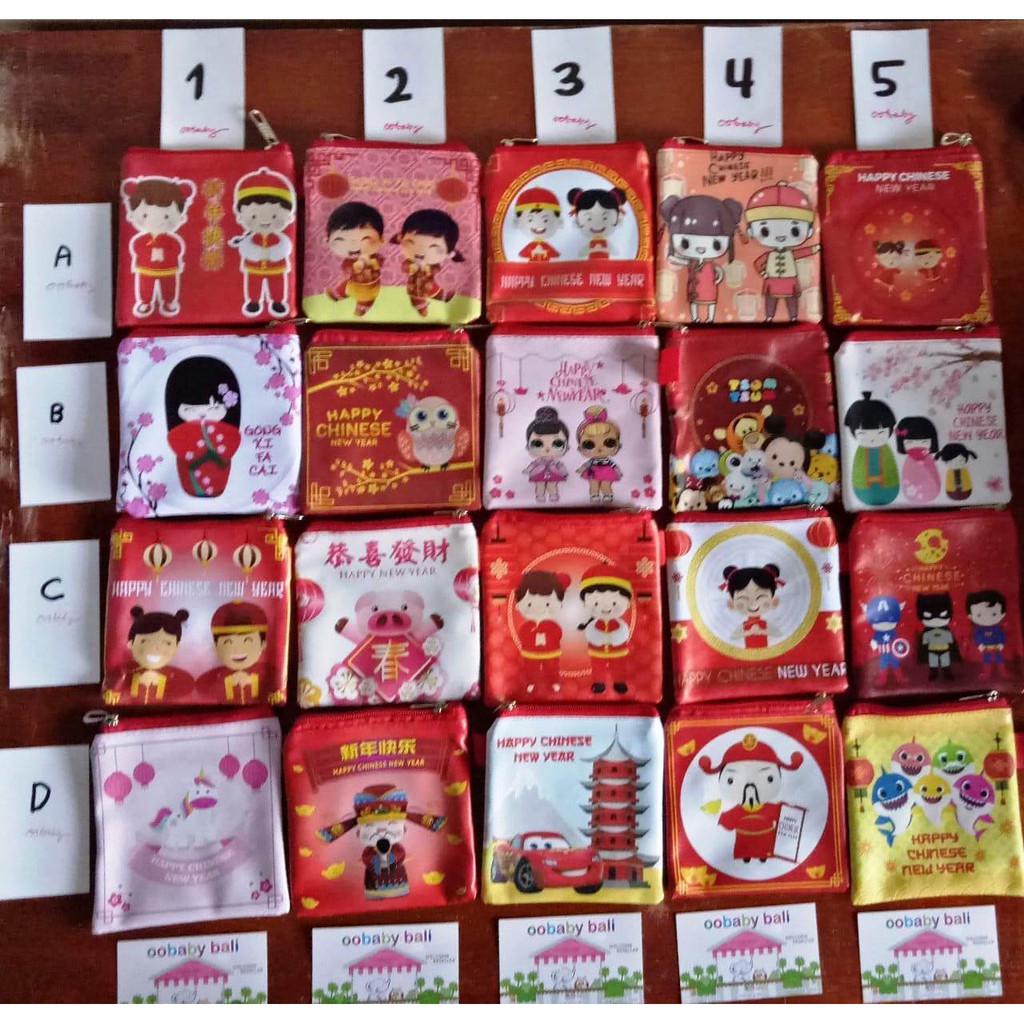 

Dompet Souvenir Kelahiran Angpao Imlek / Born Wallet Aqiqah oobaby