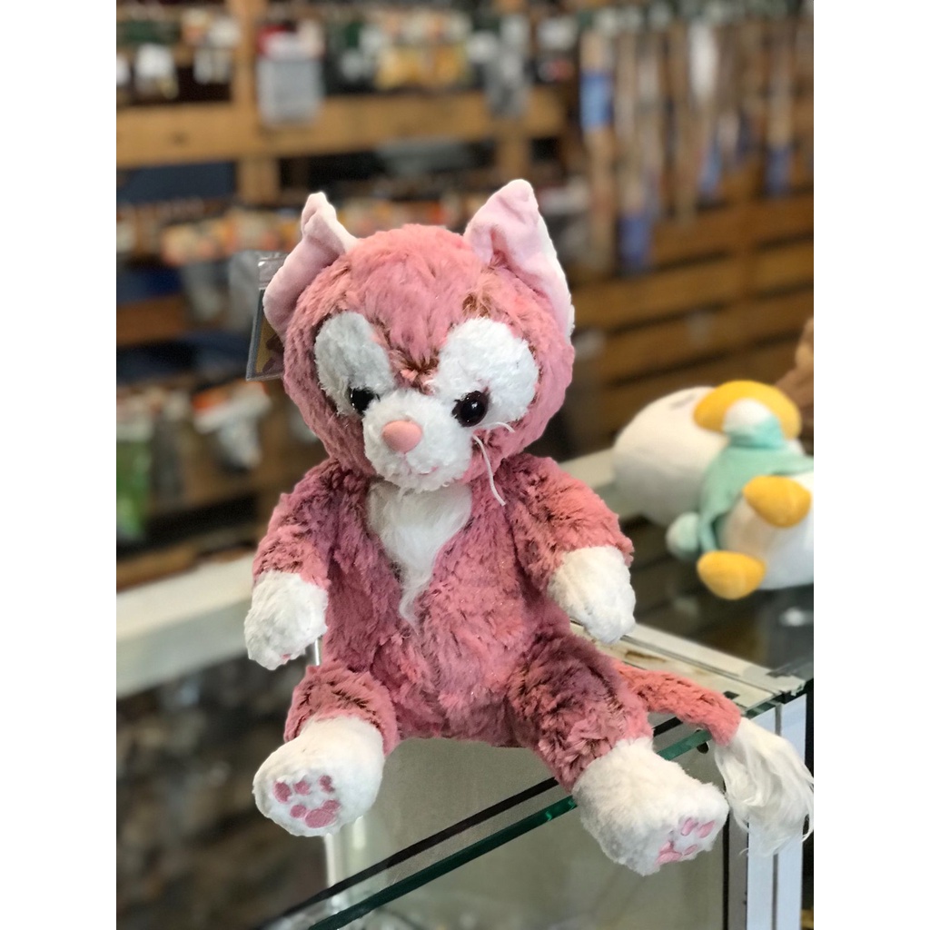 MAINAN BONEKA KUCING GELATONI CAT PINK DUFFY FRIENDS IMPOR