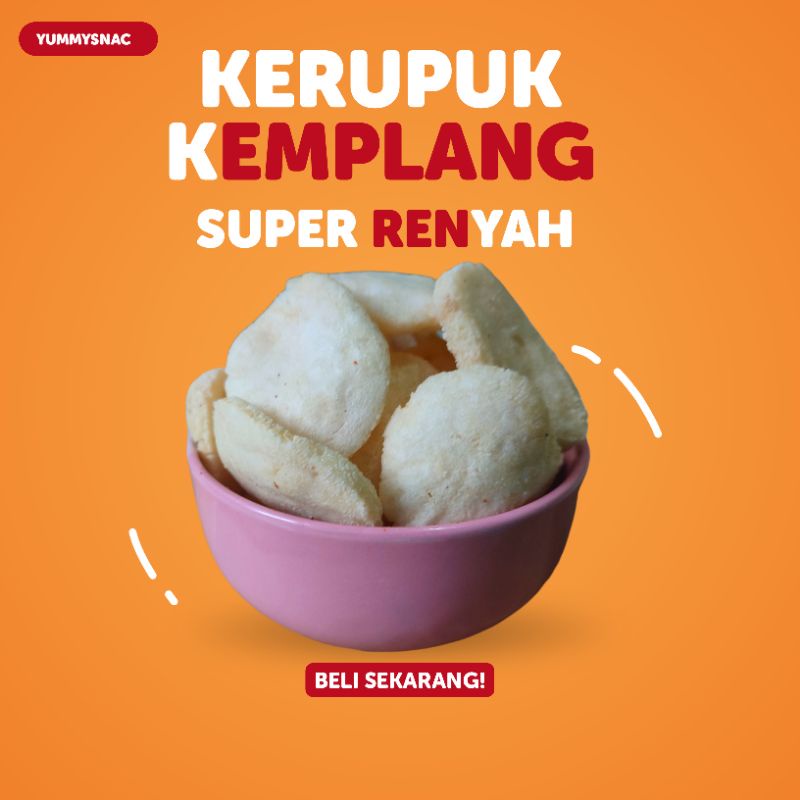 

KRUPUK KEMPLANG GURIH RENYAH 125G