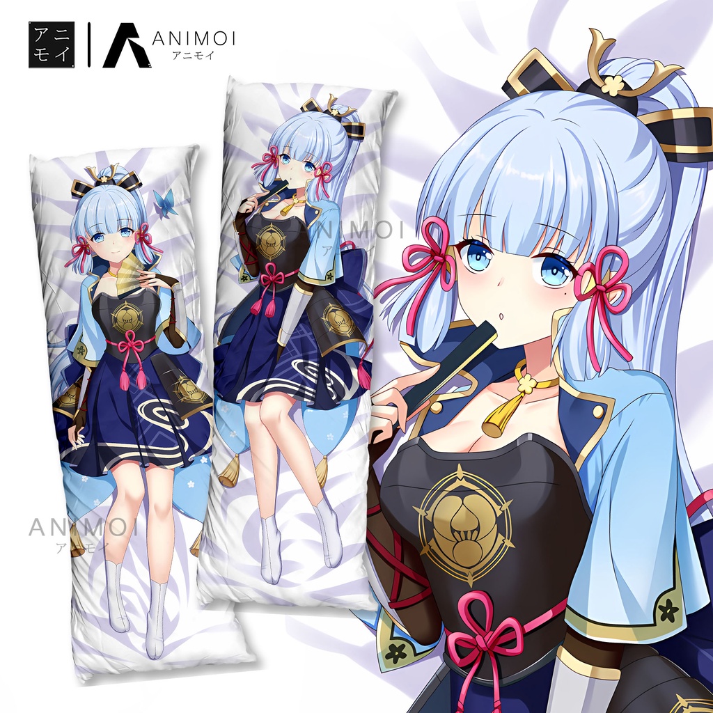 Sarung Bantal Dakimakura Anime Game || Genshin Impact | Kamisato Ayaka