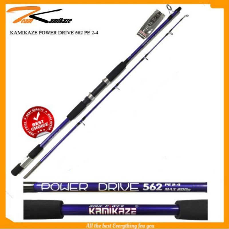 Joran Jigging KAMIKAZE Power Drive 562/PE 2-4