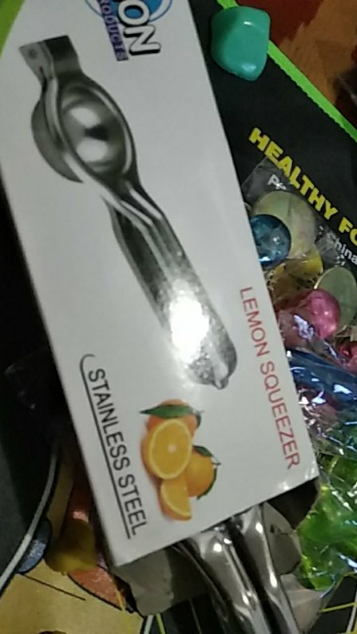 Marie Shop ➡️ Perasan Lemon Alat Masak Bikin Minuman Juice Stainless Peralatan Dapur