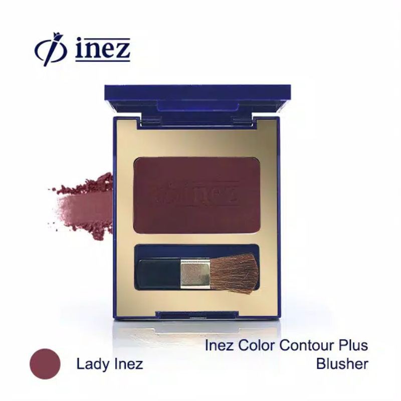 inez color contour plus blusher LADY INEZ BLUSH ON
