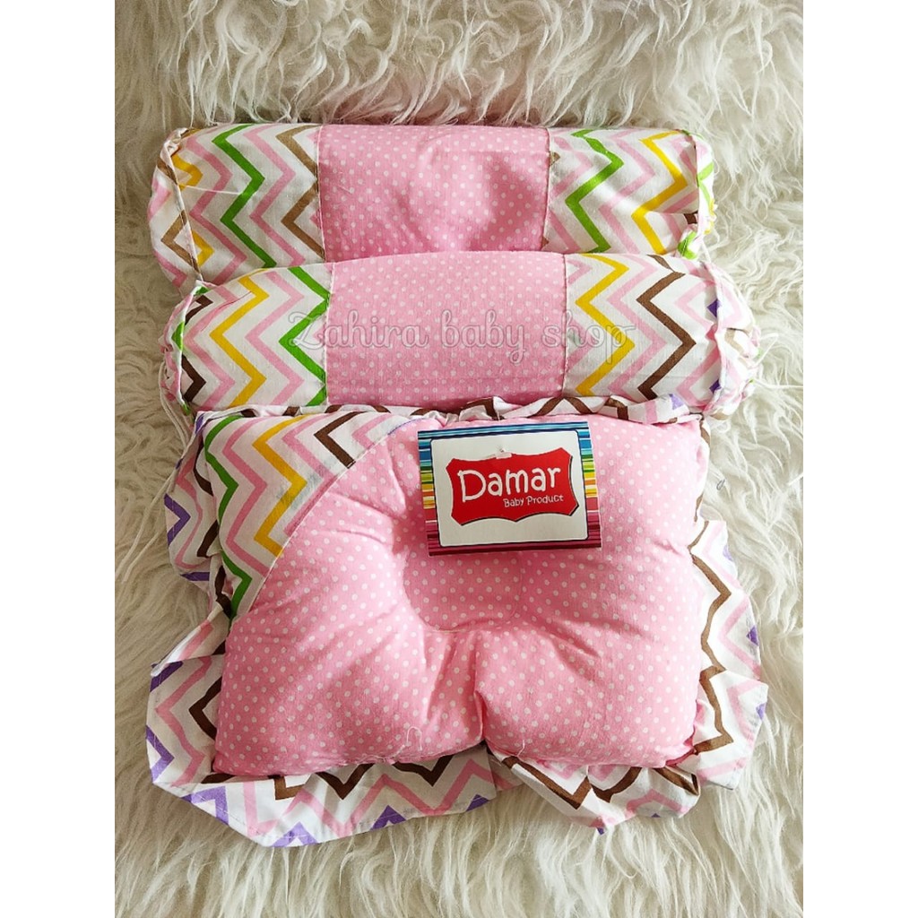 Set Bantal + Guling Damar Bayi/Perlengkapan Bayi/Perlengkapan Baby