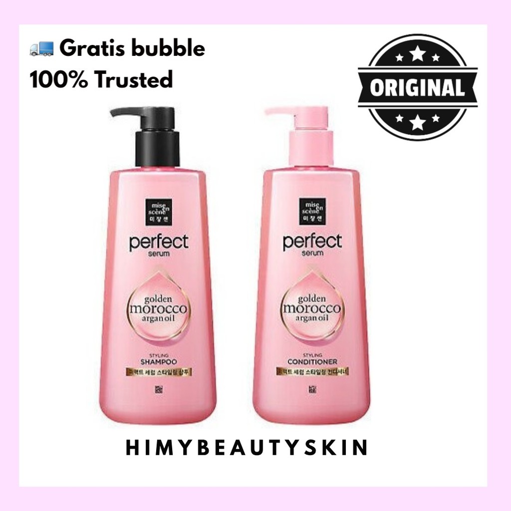 HIMY - Mise En Scene perfect styling Shampoo & Conditioner 680ml