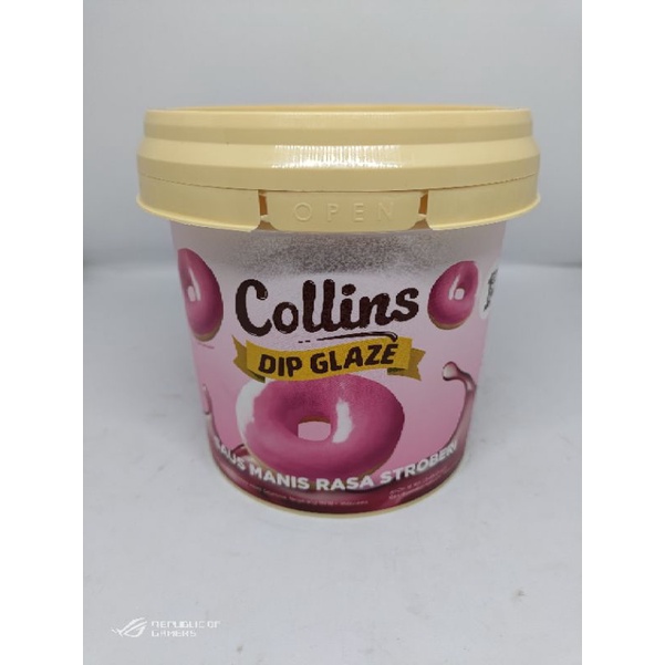 

Collins Dip Glaze Strawberry 1kg