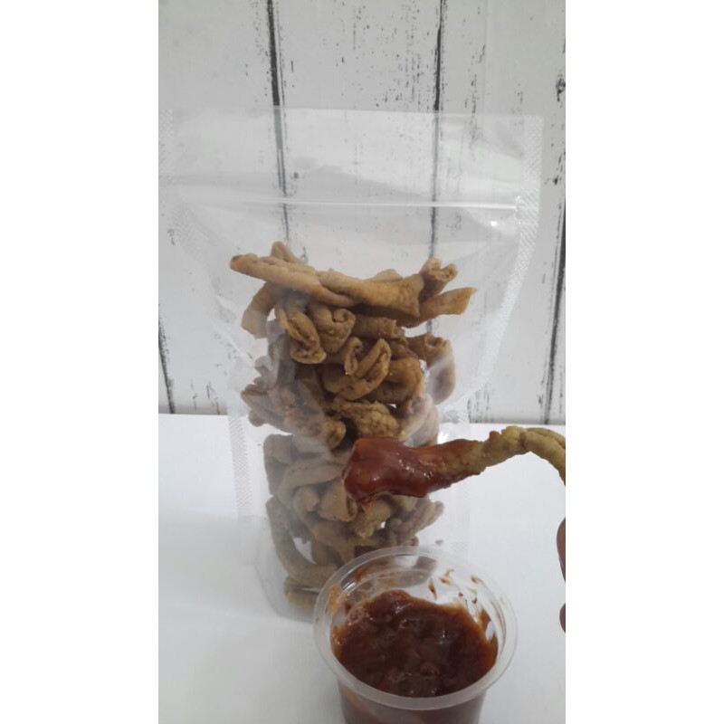 

Kripik Usus Ayam Pedas