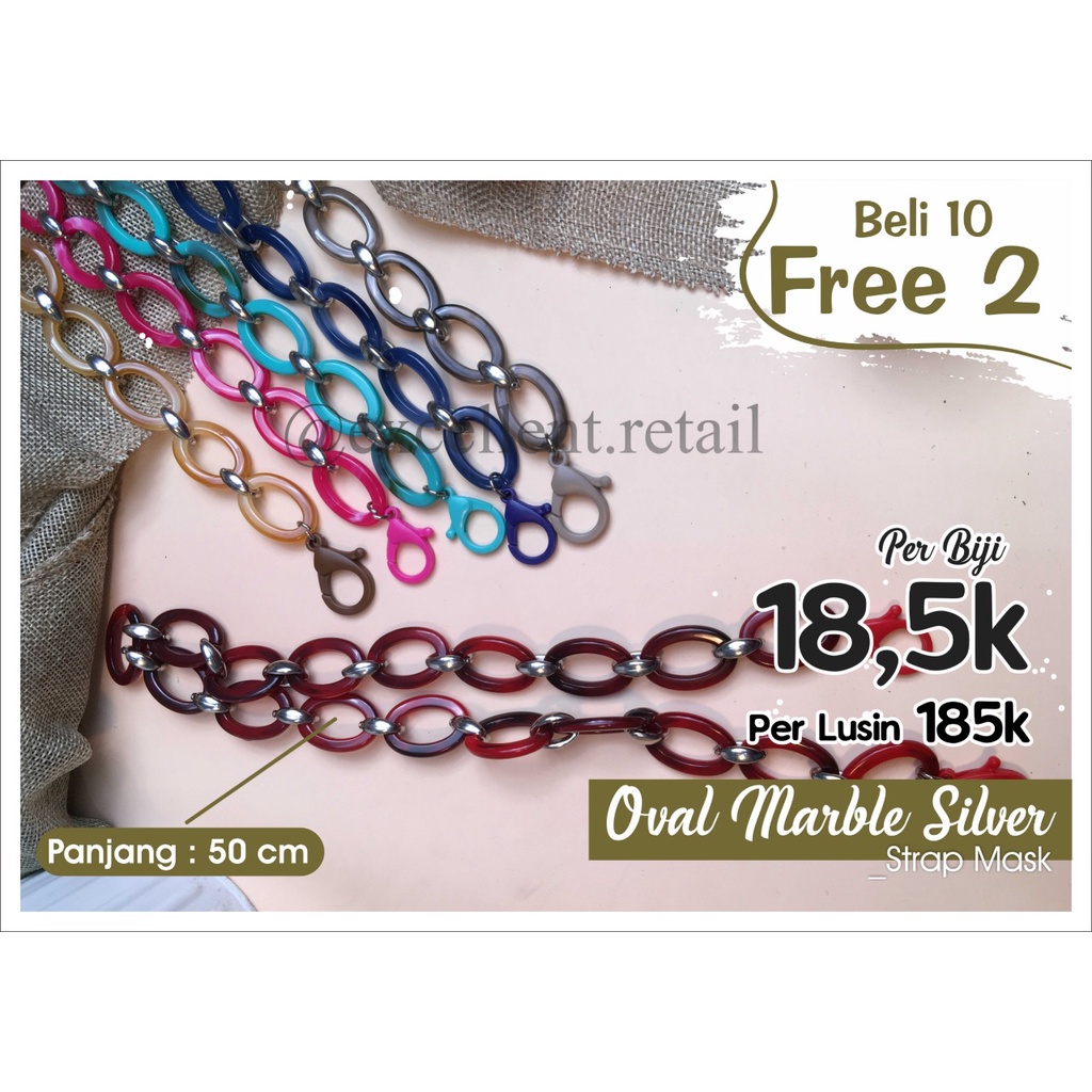 KALUNG MASKER AYU TING TING | RANTAI MASKER AYU TING TING