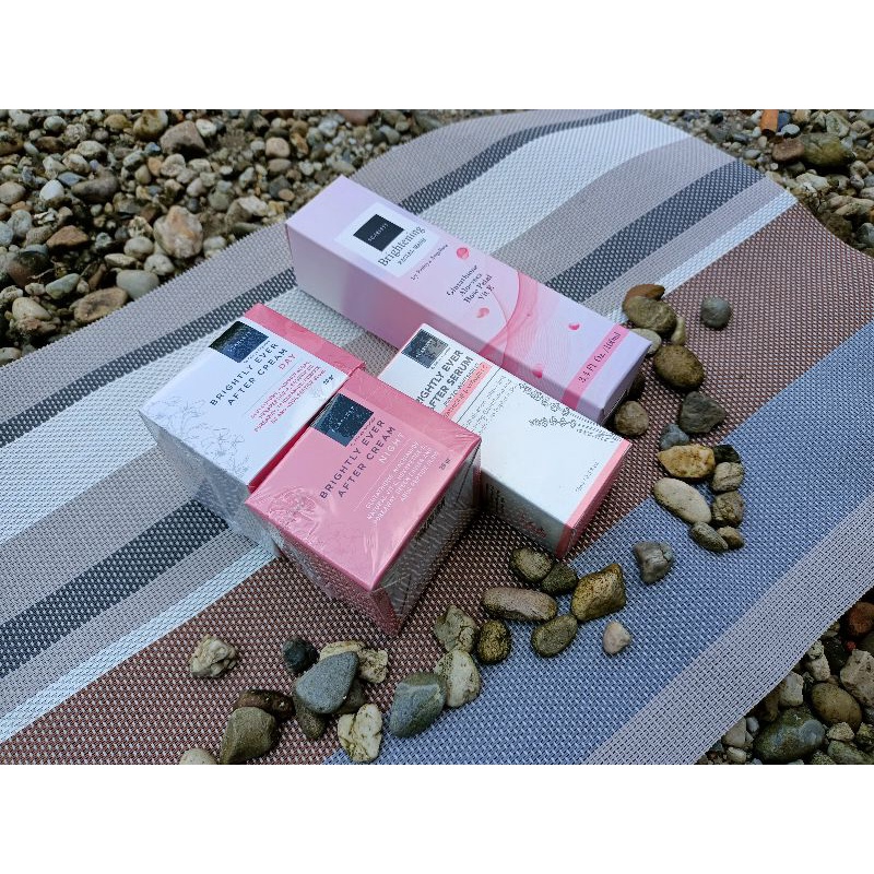 PAKET SCARLET WHITENING BRIGHTLY 4IN1