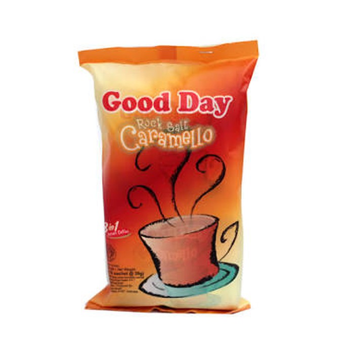 Kopi Good Day Salt Rock Caramello - 10 Sachet