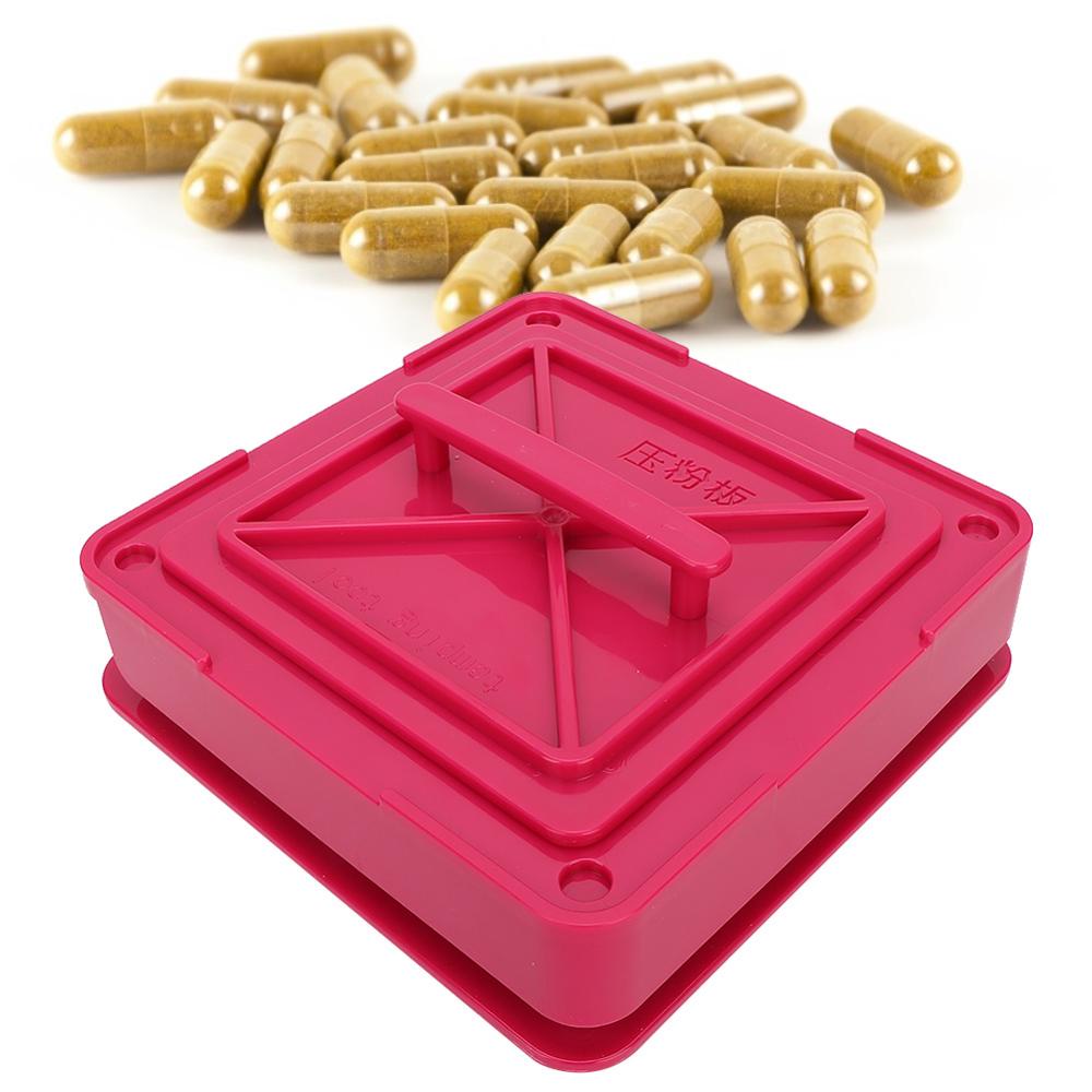PREORDER 100 Holes Manual Capsule Filler Plate Machine Pharmaceutical Capsule Powder Maker