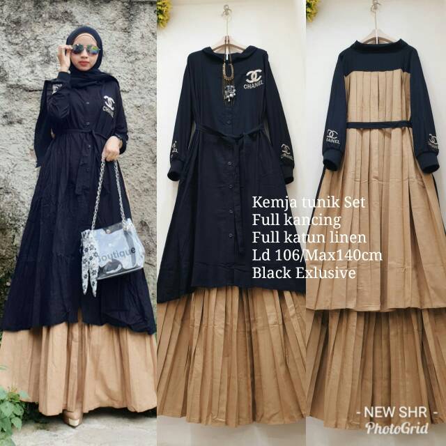 Kemja tunik set ori shr