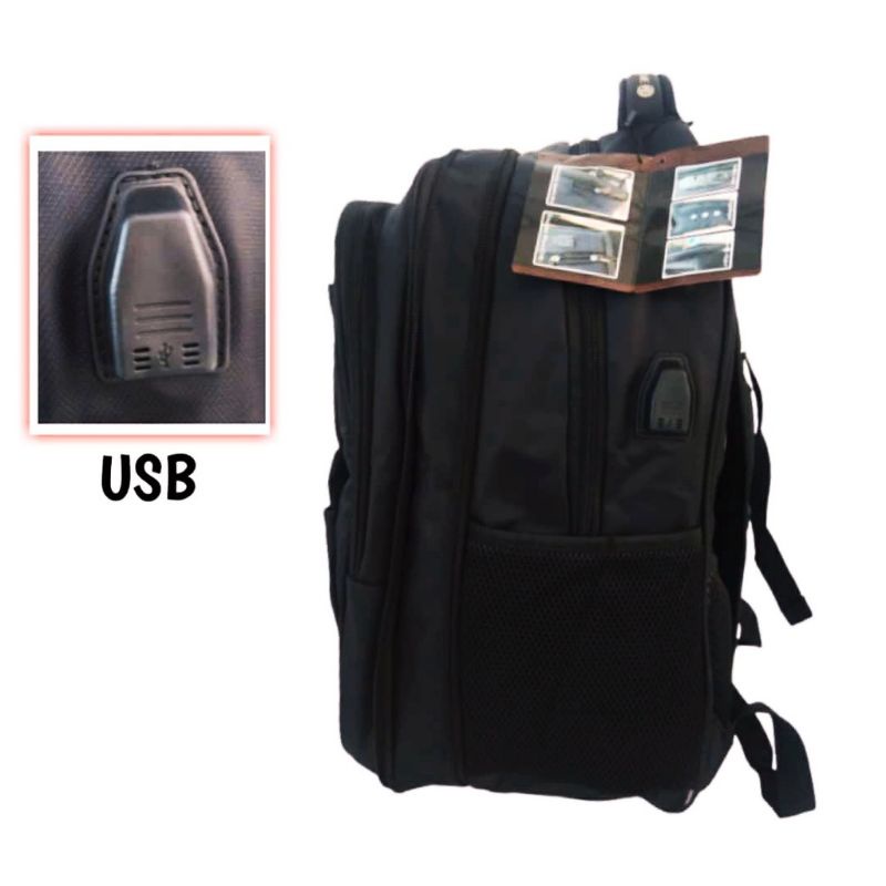 TAS RANSEL COWOK Tas Pria MODEL TERBARU POLO Me 88330 - AWET