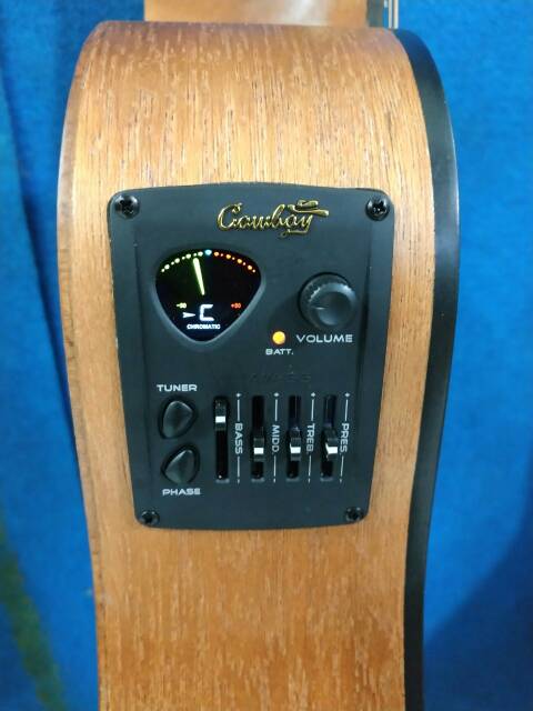 Gitar Akustik Elektrik Cowboy Original Ukuran 3/4 GW120NSK Solid EQ Toner Murah
