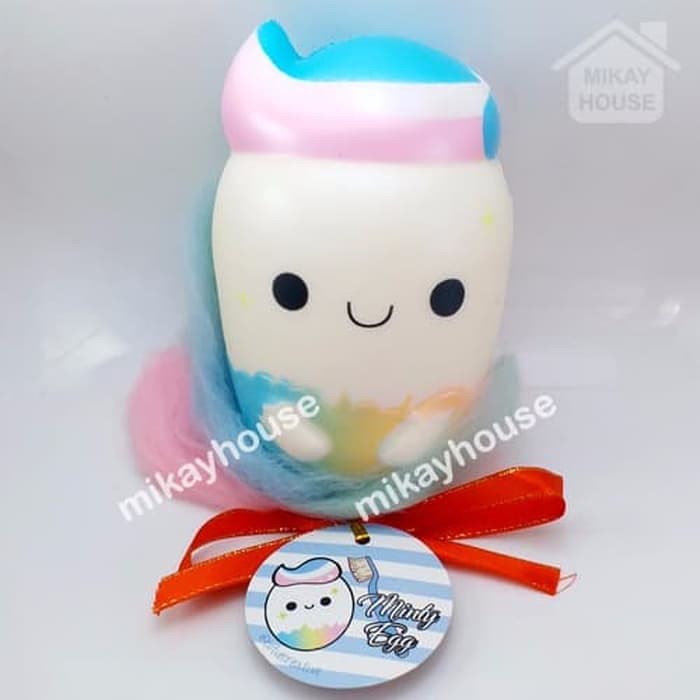 Minty Egg Squishy Licensed By Cutie Creative
