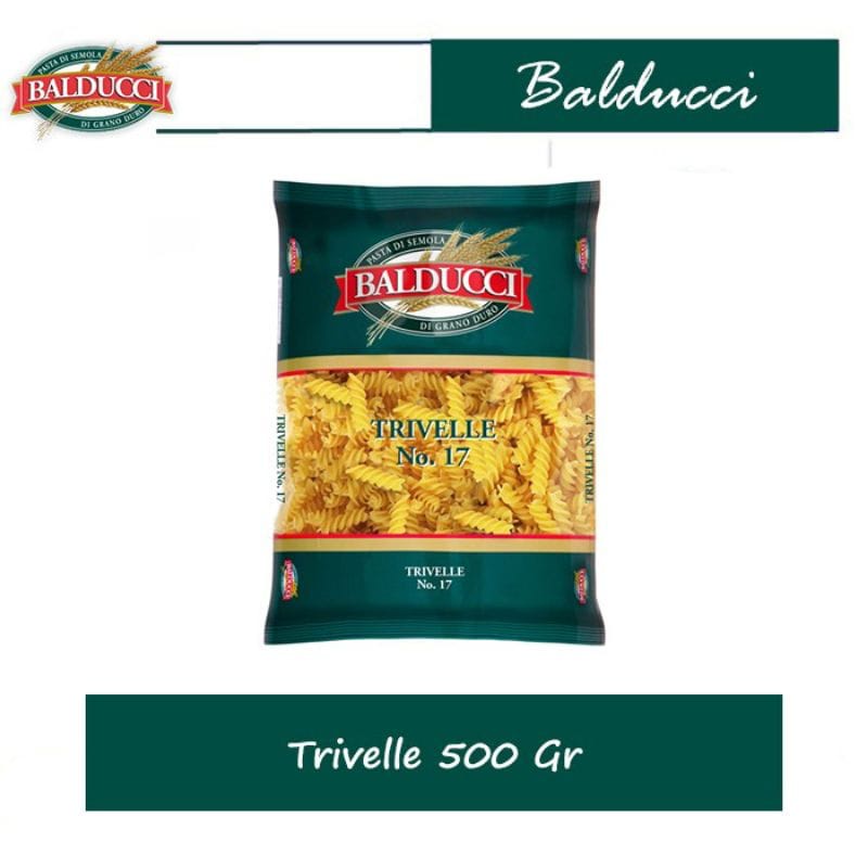 

San Remo Balducci Trivelle No.17 Pasta 500 gr Fussili 500gr