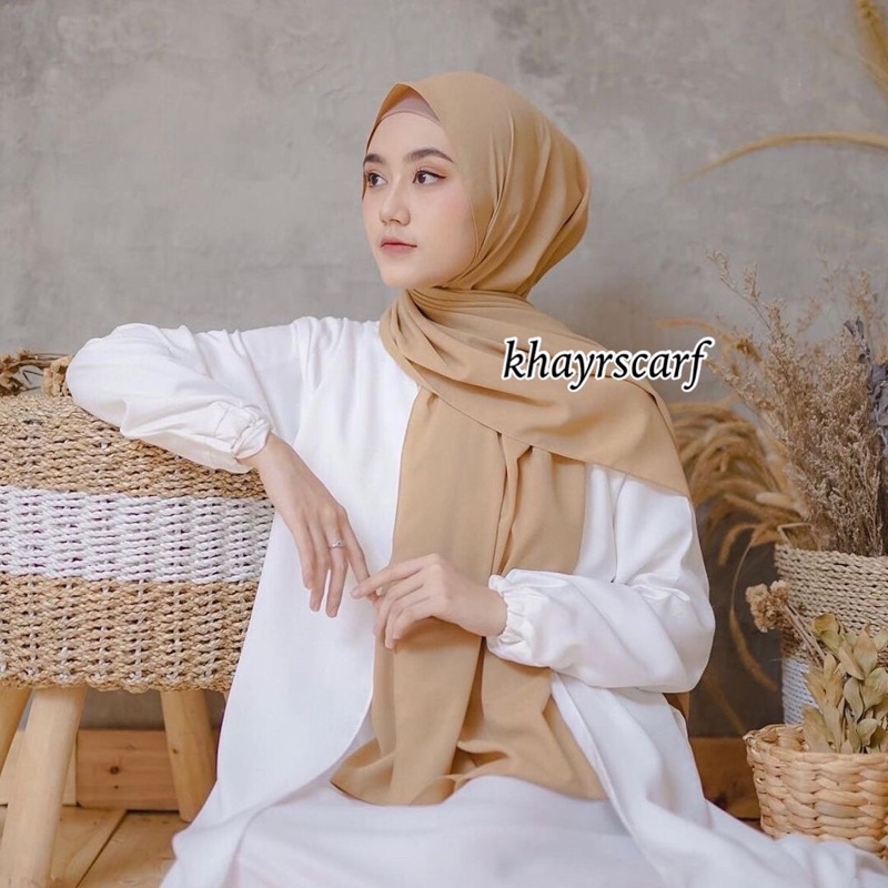 Hijab Promo Alisya Shawl Pashmina Diamond Signature / part 1 / Khayr Scarf-coksu