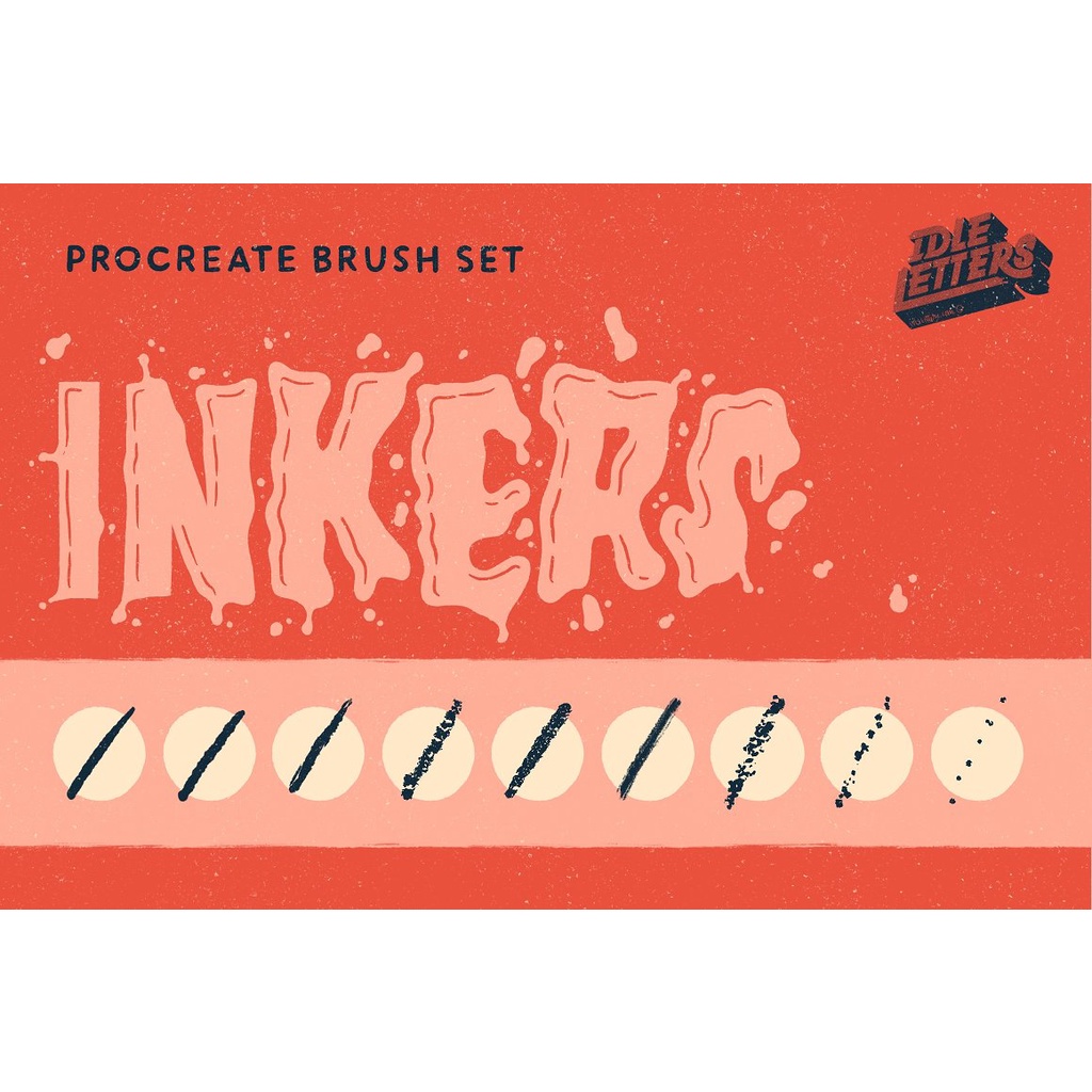 Procreate Brush - Inkers Procreate Brush Set