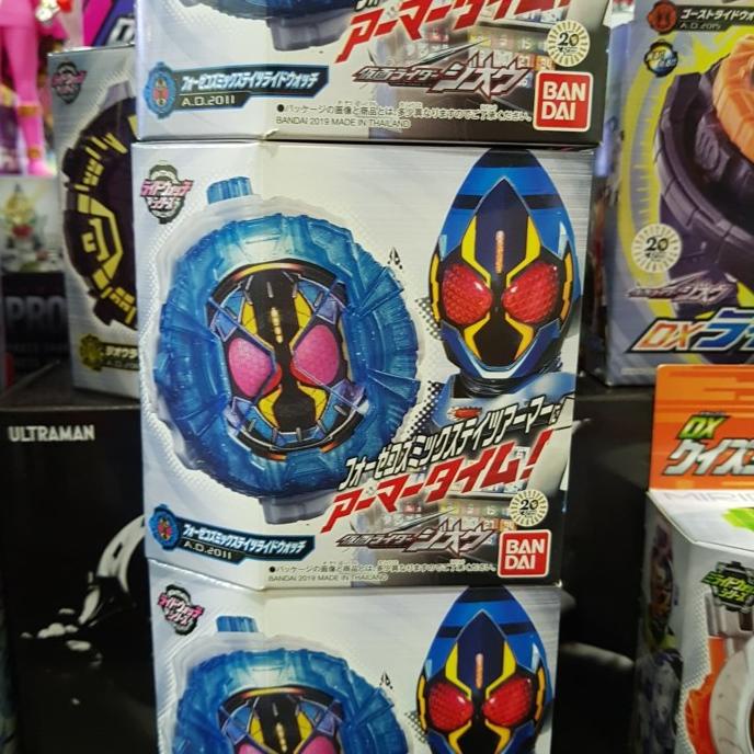 Bandai Kamen Rider Zi-O DX Fourze Cosmicstates Ridewatch barang ready