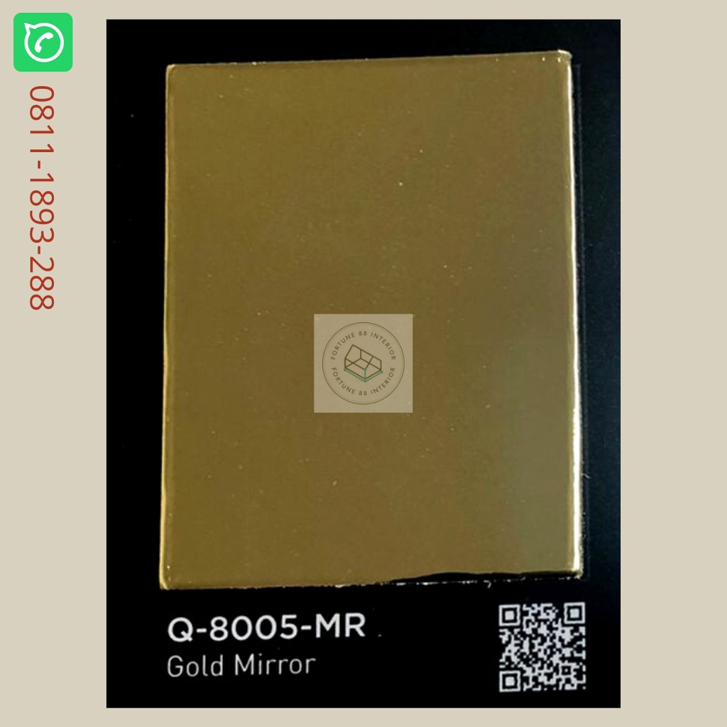  READY STOCK  TACO HPL TIERO Q 8005 MR - GOLD MIRROR