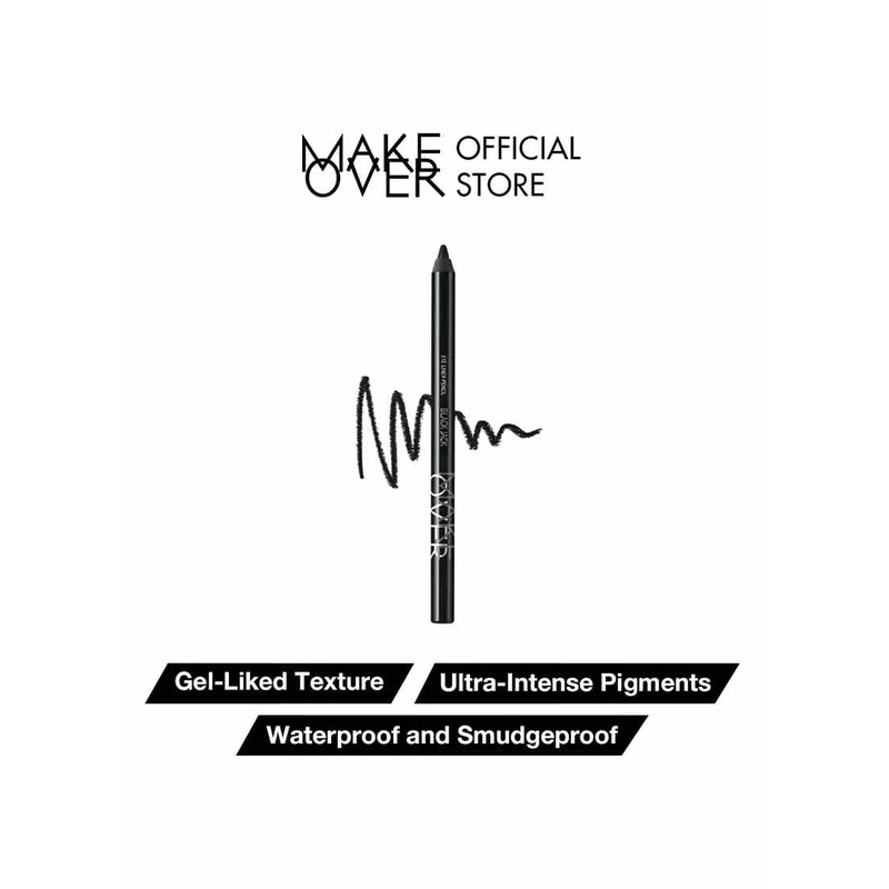 ✿ELYSABETHME✿ 𝓶𝓪𝓴𝓮𝓸𝓿𝓮𝓻 Make Over Eyeliner Pencil anti luntur anti badai celak garis mata premium