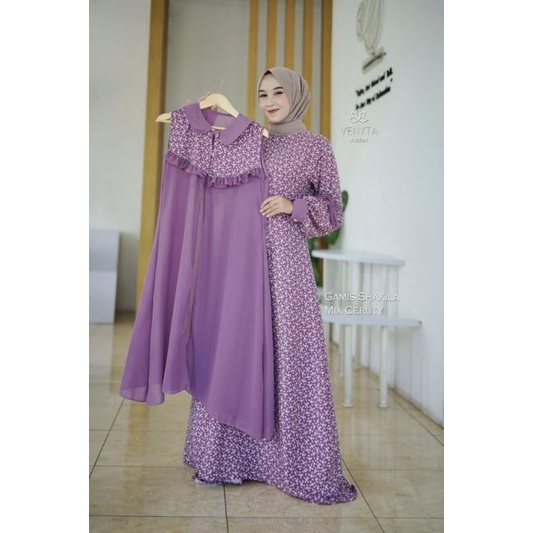 VENNITA TERBARU GAMIS SET ROMPI