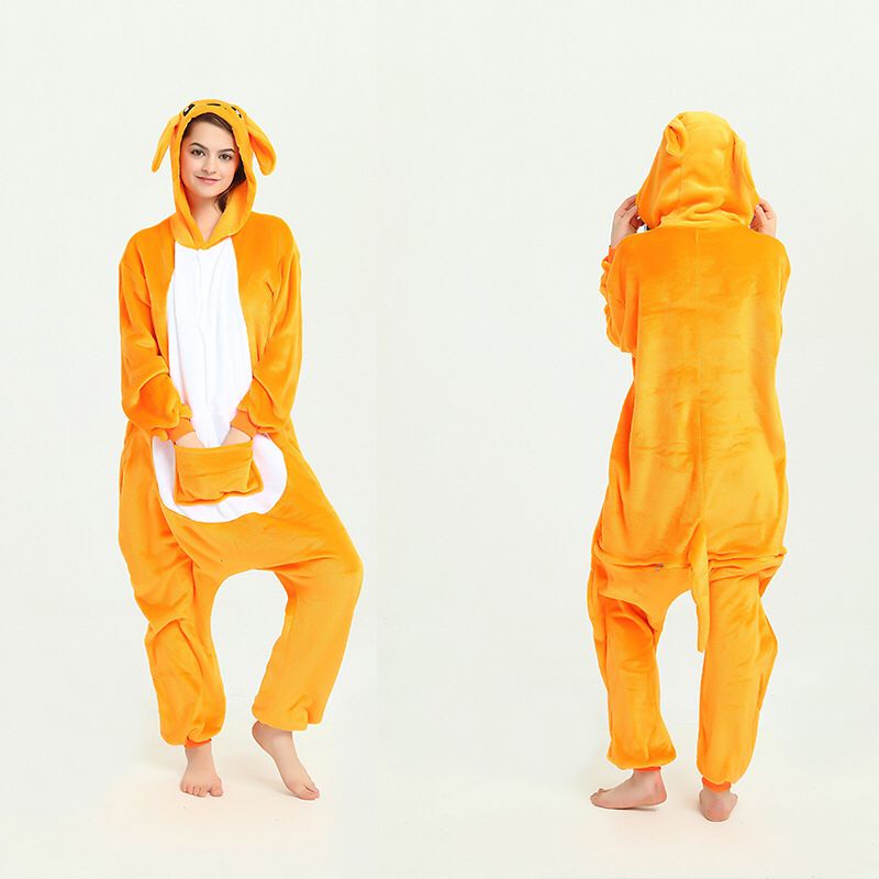 KOSTUM KANGURU KANGROO BAJU ONESIE PIYAMA COSPLAY BAJU TIDUR