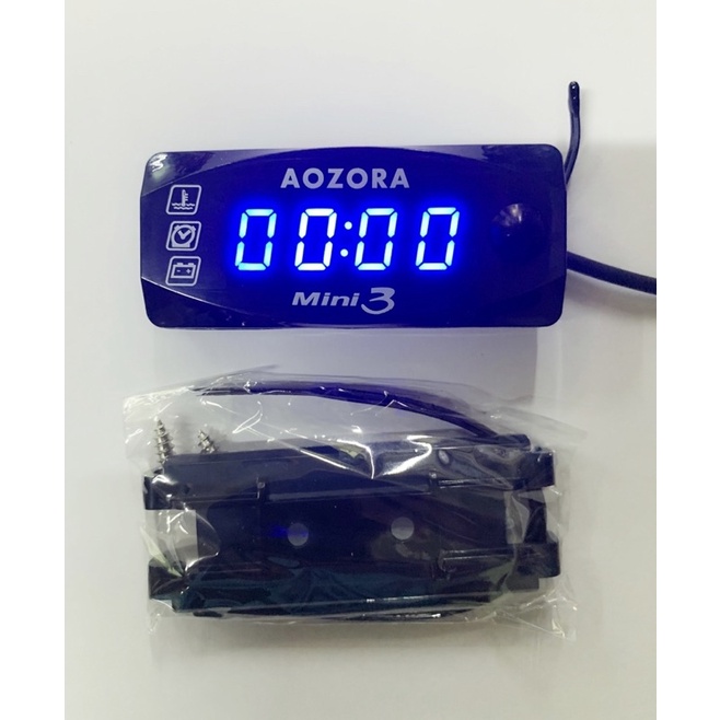 Voltmeter Volt Meter ACCU Aki 3 in 1 Mini 3 12V Universal Semua Motor Bisa