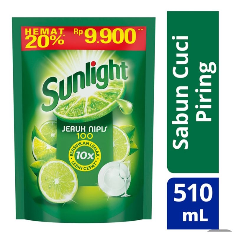 SUNLIGHT SABUN PENCUCI PIRING 510ml
