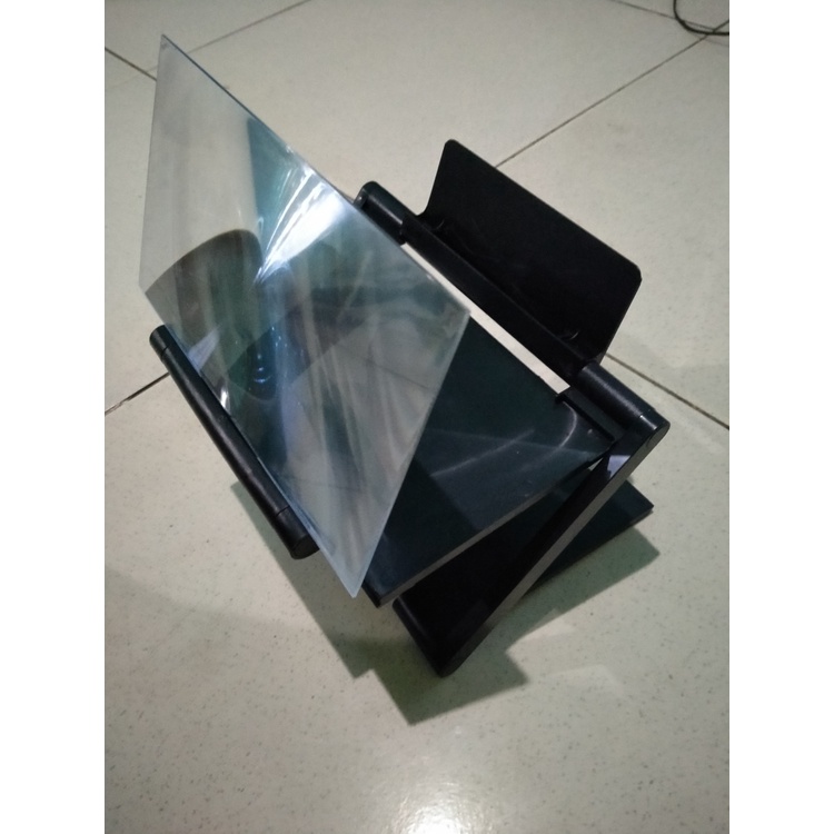 Kaca Pembesar Layar hp 3d Folding phone F6 pembesar layar hp