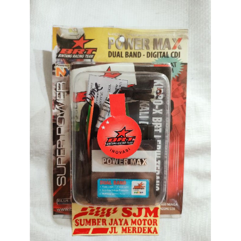 CDI brt Dualband MX 135 pengapian Racing CDI BRT dualband power max juouter MX 135cc
