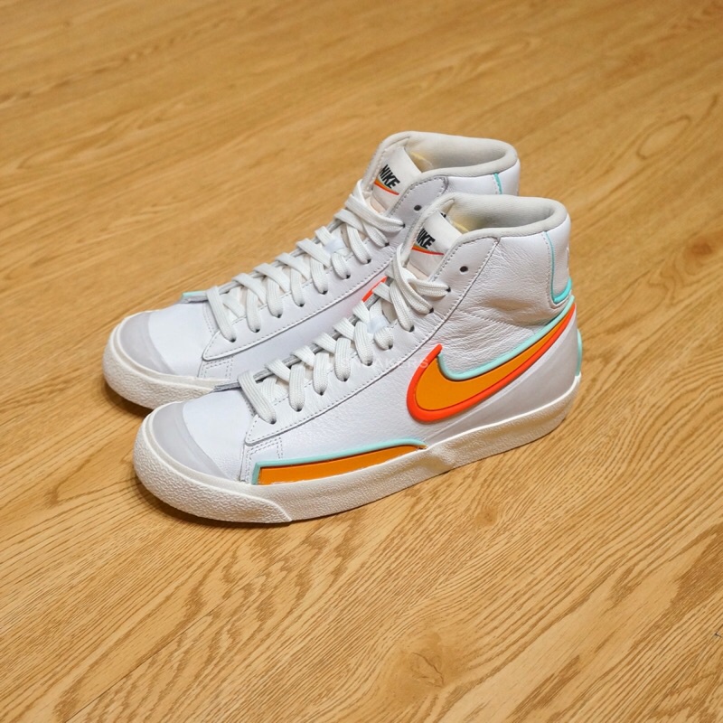 NIKE BLAZER MID 77 D/MS/X WHITE ORANGE