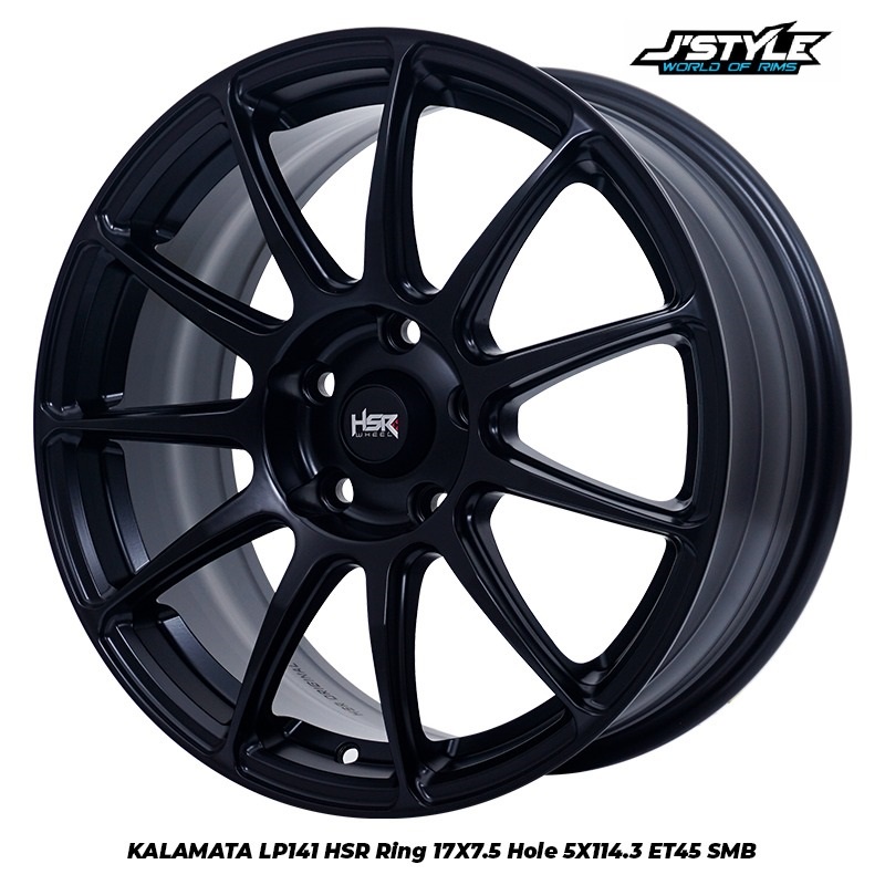 VELG RACING HSR RING 17 MOBIL BRV ERTIGA INNOVA ORLANDO DLL