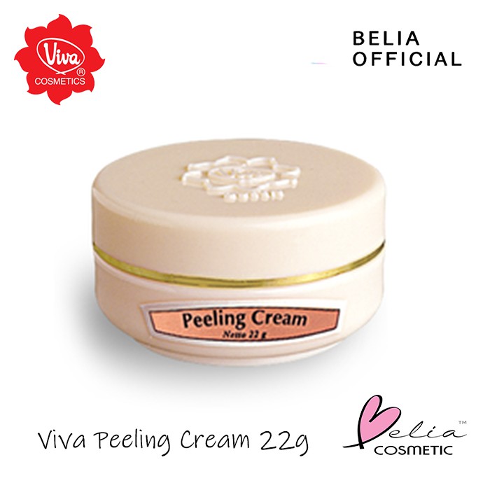 ❤ BELIA ❤ Viva Peeling Cream 22g Krim Wajah