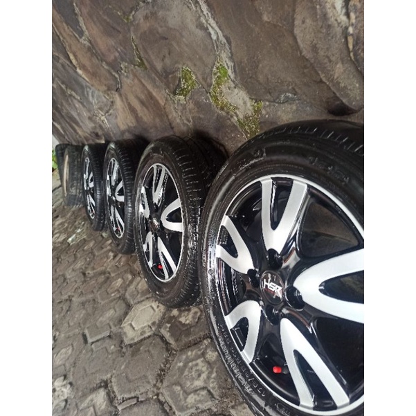 4 Velg R14 pcd 100+ Ban 175/65