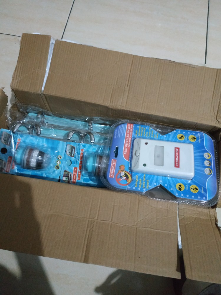 Kenmaster Hanger Plat 4 Gaet Jy201 - Hooks Besi Gantungan Multifungsi