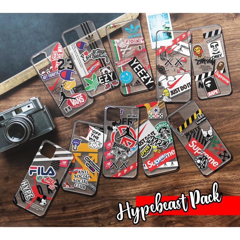 Case HYPEBEAST PACK Xiaomi Redmi 9 9A 9C Soft Case Premium Transparan Karakter