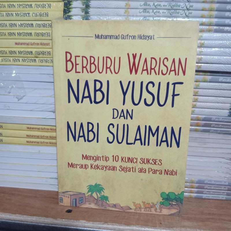 ( PROMO ) Obral buku bacaan islami murah serba 10.000 ( 10rb ) // motivasi islami // novel Islam // pengetahuan Islam // quanta // belanoor-Berburu warisan yusu